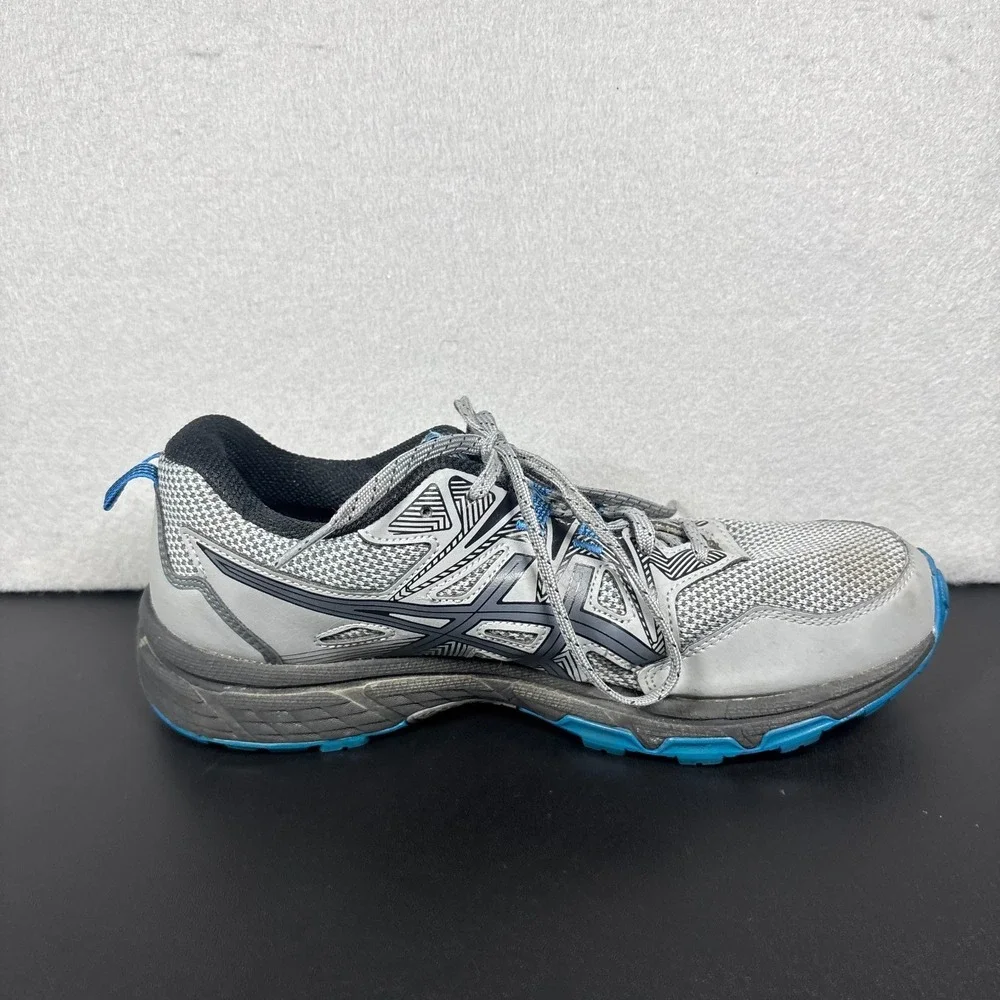 ASICS GEL Venture 8 Men Size 8 Trail Running Shoes Sheet Rock Electric Blue